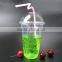 12oz 360ml PET Clear Beverage Plastic Cup With Dome Lid