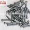 china supplier pure GR2 titanium hexagon head bolts/screw