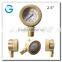 High quality brass bottom mount manometer subsea