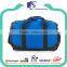 Custom large capacity blue waterproof sports duffle bags