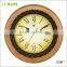 16 inch wall hanging analog vintage style 2015 clock(16W38GL-90)