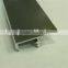 wood color 18mm plastic T shape pvc desk strips