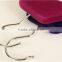 Wholesale fashion women dress custom flocked velvet hanger