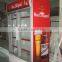 2 Doors Type Single Temperature Commercial Refrigerator Supermarket Refrigerator for Budweiser