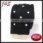new arrival mens BLACK knitted tie with white W pattern KT056