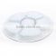 Round Disposable 6 Compartment Tray