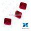 wholesale loose millennium cut gemstone synthetic corundum