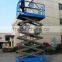 Battery power mobile scissor hydraulic platform