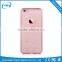 Electroplating Laser Cutting LOGO Shining Crystal Hard PC Case Cover For Iphone 6 6S 6 Plus 6S Plus