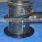 China supply HDPE fabricated fittings plastic welded fitting with flange