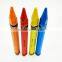 Twistable washable wax crayon in bulk,triangle color wax crayon,custom shaped design triangular crayon