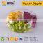 PET disposable fresh salad packing container