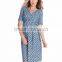 Summer breastfeeding sexy Maternity Dress with Printing