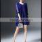 2016 New Fahion women's dress Lanternsleeves for the evening party