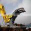 hydraulic grapple for backhoe excavator/excavator rotating gripper