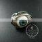15mm round setting flower engraved silver plated brass plastic evil eye flower adjustable ring base tray DIY ring 6240007