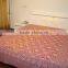 New coming top sell yellow silk cotton thread blanket