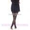 2015 Spring black sexy compression lady stirrup leggings for party