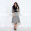 Pretty steps 2015 womens grey winter jacket with fur collar trim