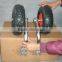 Heavy duty stainless boat trailer wheel