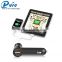 aux usb bluetooth car kit dual USB charger support hands free factory wholesale bluetooth FM transmitter MP3 player car kit