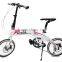 16 inch folding bicycle, mini aluminum alloy foldable bikes