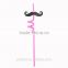 2016 Promotional plastic mustaches straw