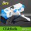 White Handle 600 needles disk micro needle derma roller with rotatable replacable tip