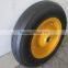 Polyurethane flat free tire for wheelbarrow