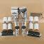 22mm 30mm 35mm Chrome Front Footpegs Footrest kit For Honda GL1800 GOLDWING