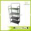 4Tier Decorative Black Metal Plant Stand Flower Stand Multi Planter Flower Pot Racks Flower stand