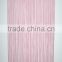 String with pvc curtain/pink color with noodles curtain