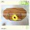 large space hinged lock cutting octangon wine box