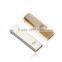 High Quality stainless steel metal clip USB flash drive, mini book clip USB stick