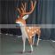 Custom 3d deer animal christmas 3d outdoor with led lights