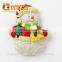 Happy Snow Man Fridge Magnet for Christmas,Christmas Gift Souvenir 3D Resin Fridge Magnet