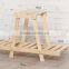 High quanlity solid wood flower shelf