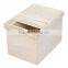 High Quality Wooden Rice Box With Burnning Color