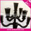 9 heads decorative crystal table candlestick wedding