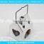 BSCI Audit Factory plating silver ceramic house hollowed-out hanging light, candle lantern