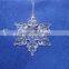 acrylic different style clear snowflake for christmas snowflake