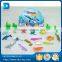 HOT SALES plastic toy forest animal crochet animal toy on hot sale mini plastic toy animal