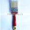 Painting brush with white synthetic hair