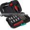 Promotional household DIY 25pcs hand tools set with flashlight torch