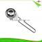 ZY-L1015 High Quality 5pcs 18-0 Stainless Steel Measuring Spoon Set With Metal Ring