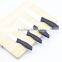 Black Handle Ceramic Kitchen Knives Set