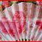 High quality bamboo fabric hand fan