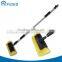 water flow car wash brush with long handle