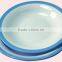 Large Size Colors Microwave Safe Reusable Hard Plastic Plates