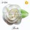 Korean new pattern stereo roses shape chiffon flower for dress